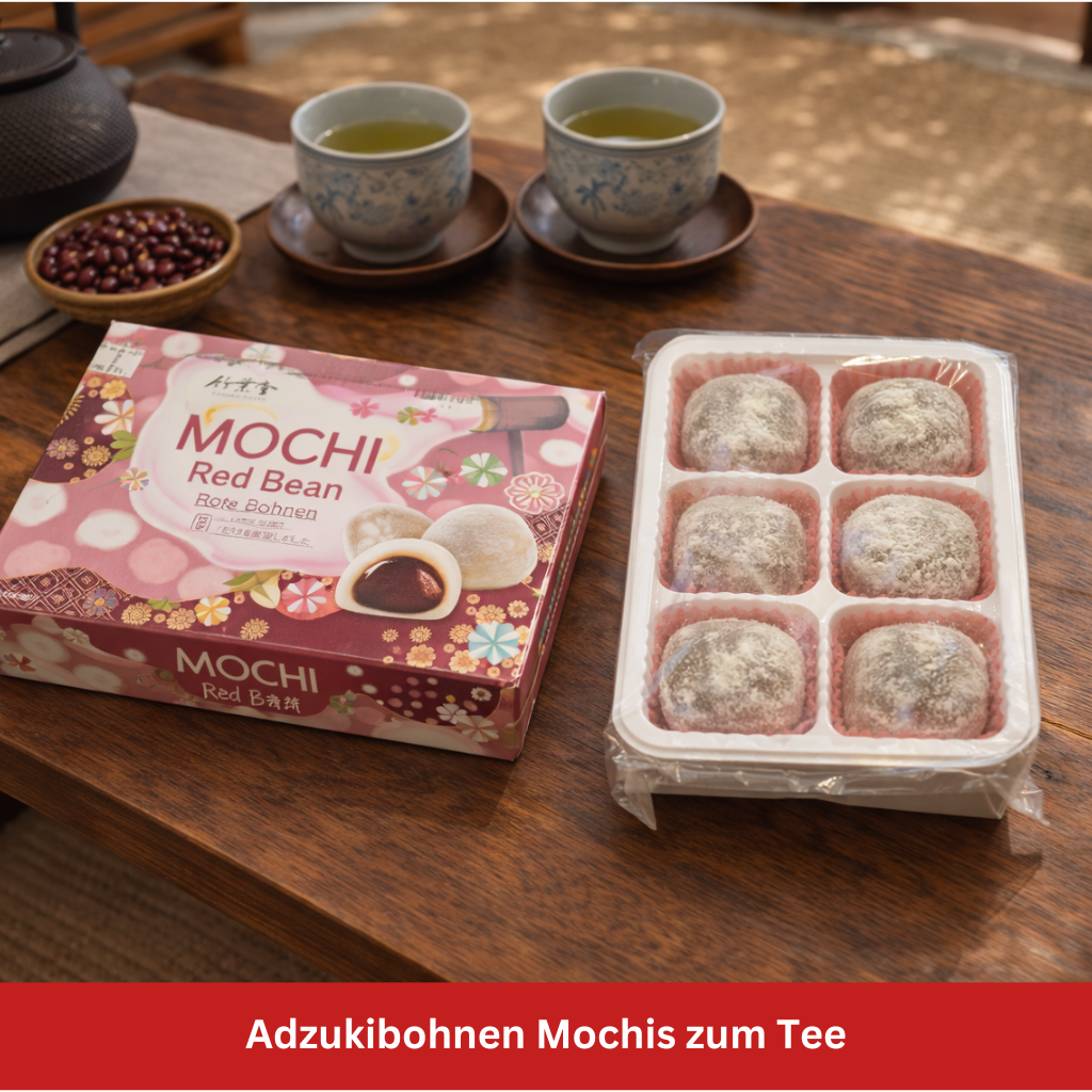 Adzukibohnen Mochi Stillife