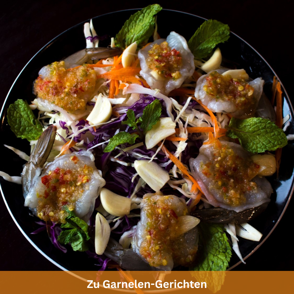 Garnelen-Gericht Stillife