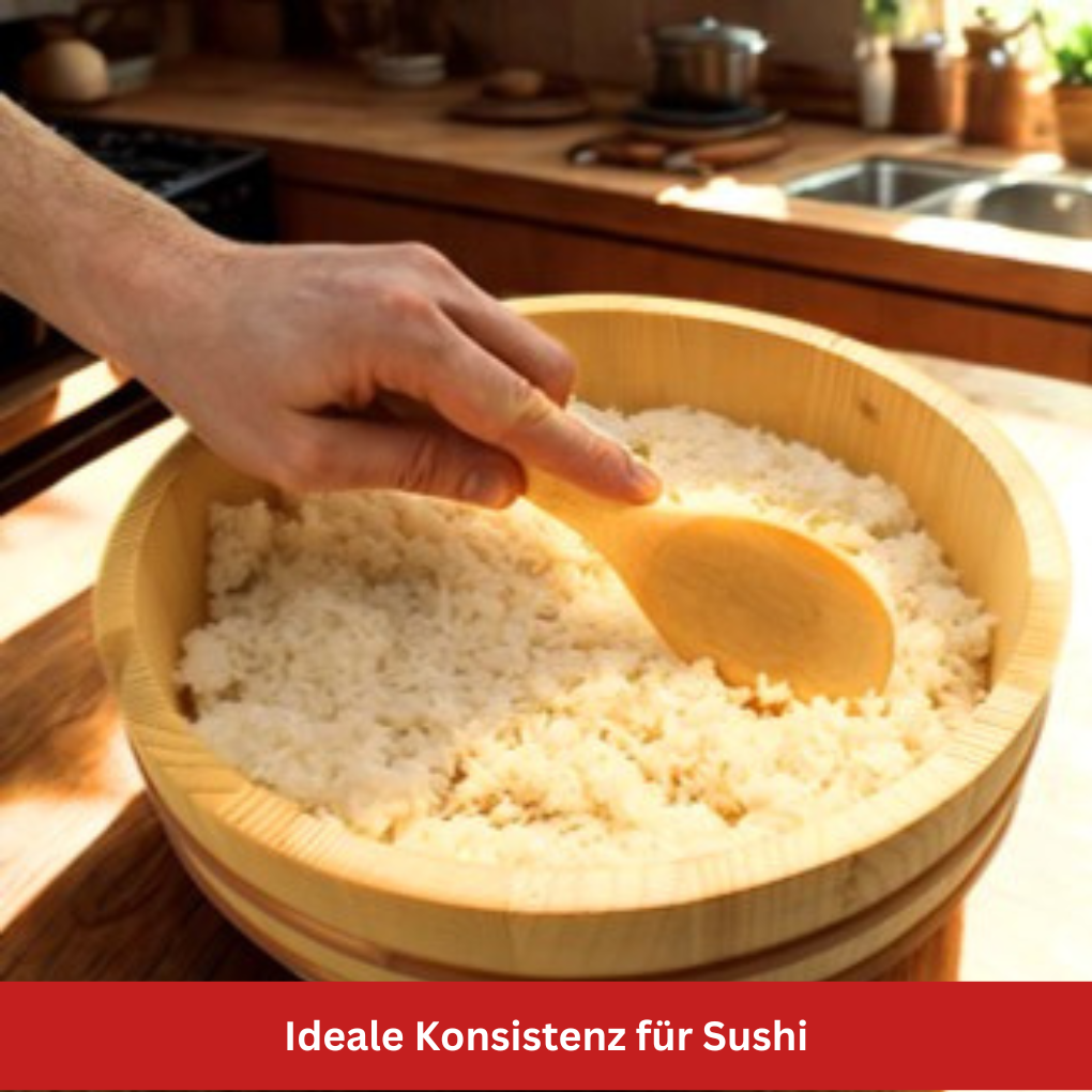 Konsistenz Sushi-Reis