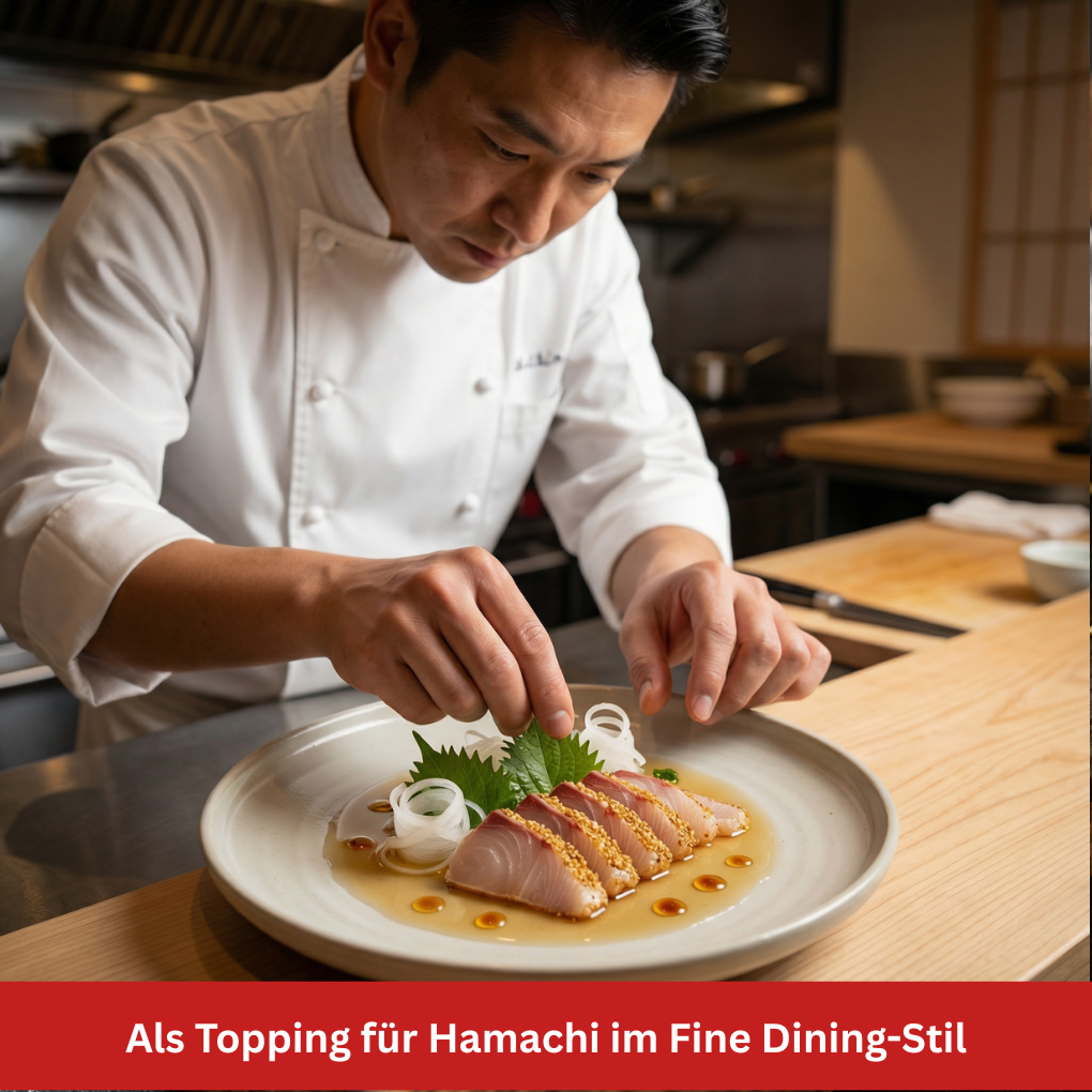 Gerösteter Sesam Yuzu (Furikake) in Gewürzdose