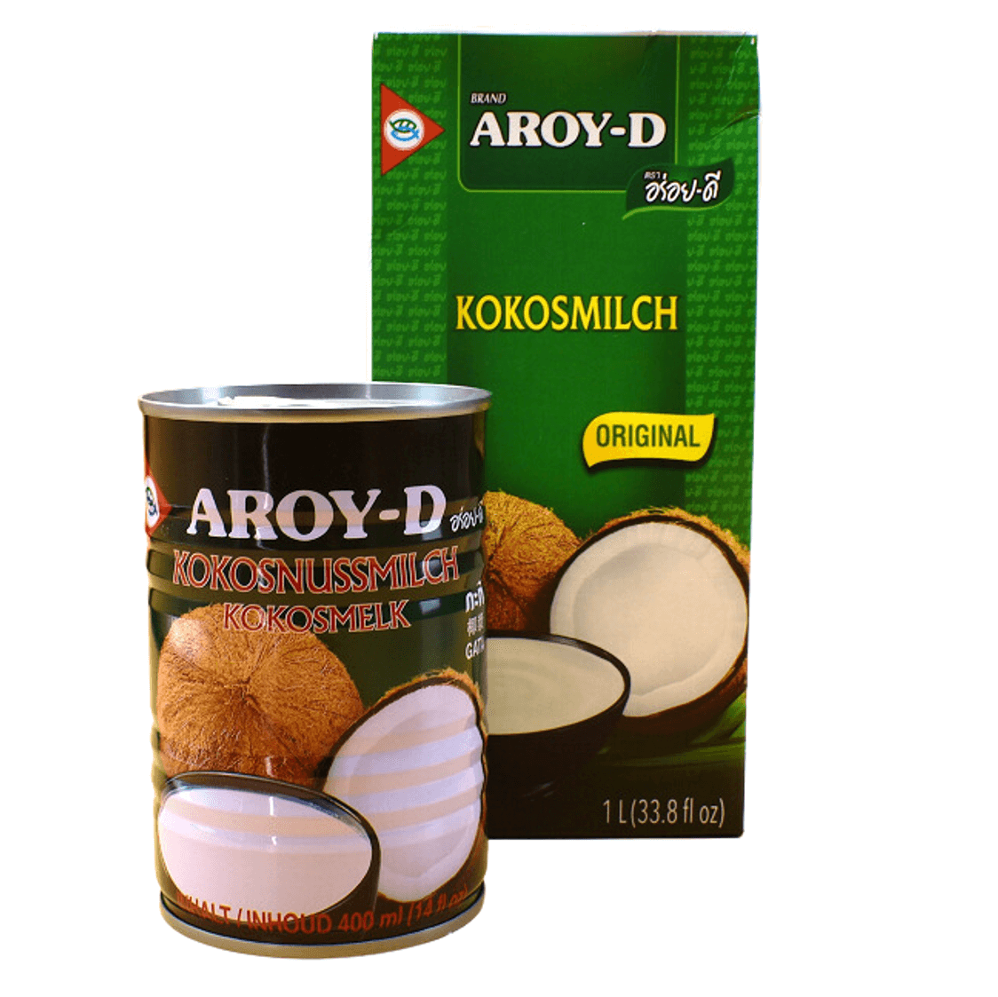 Kokosnuss-Milch Aroy-D, 400 ml