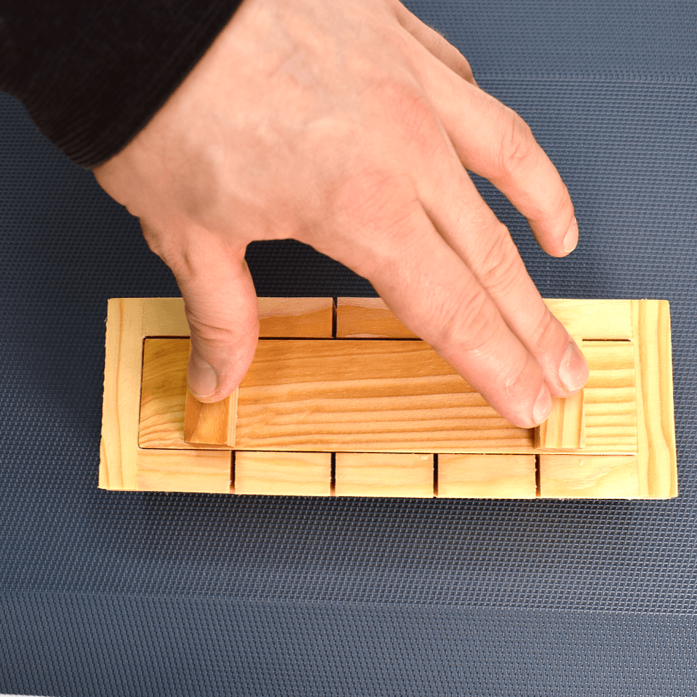 Gepresste Oshi Sushi pressen