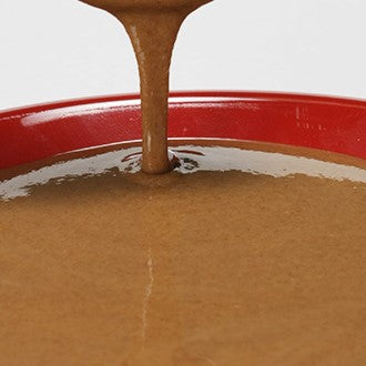 Golden sesame paste 1kg from a Japanese sesame roaster from the Meiji era