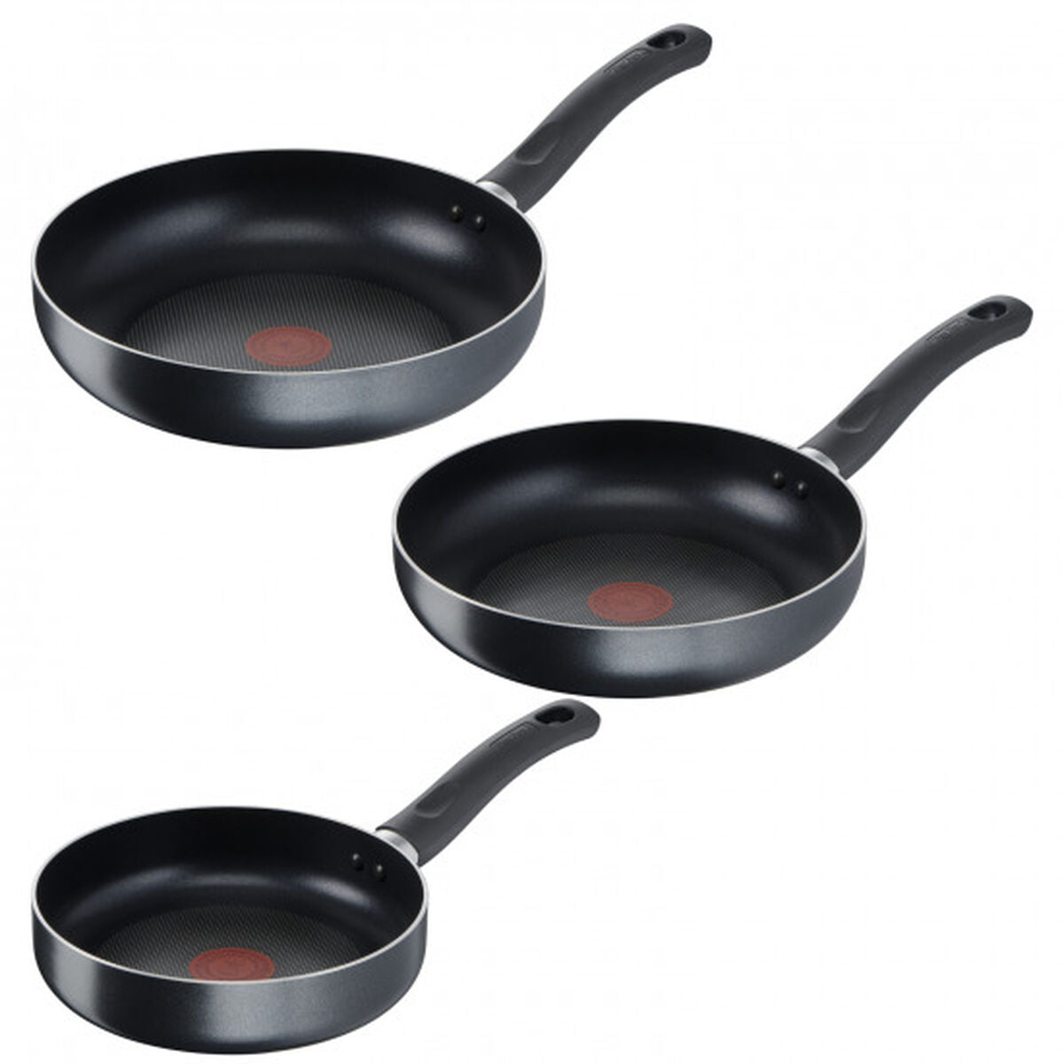 3er Set Tefal Easy Cook Bratpfanne-0