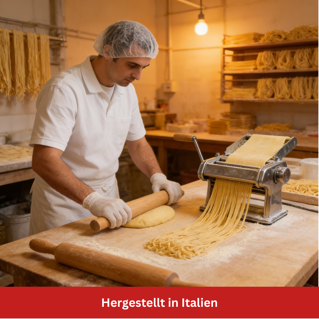 Herstellung Pasta in italienischer Manufaktur