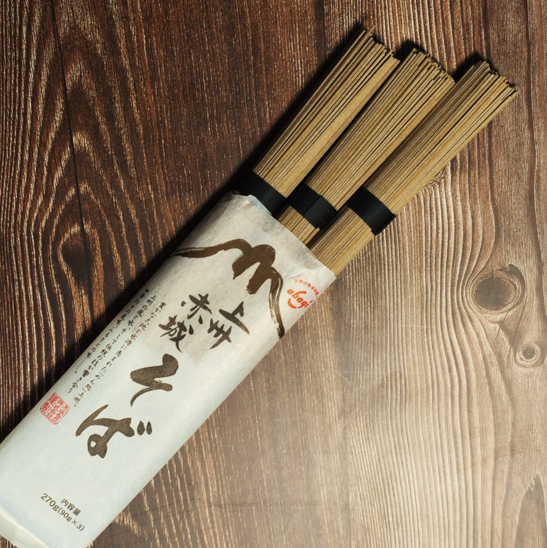 Soba-Nudeln Stillife