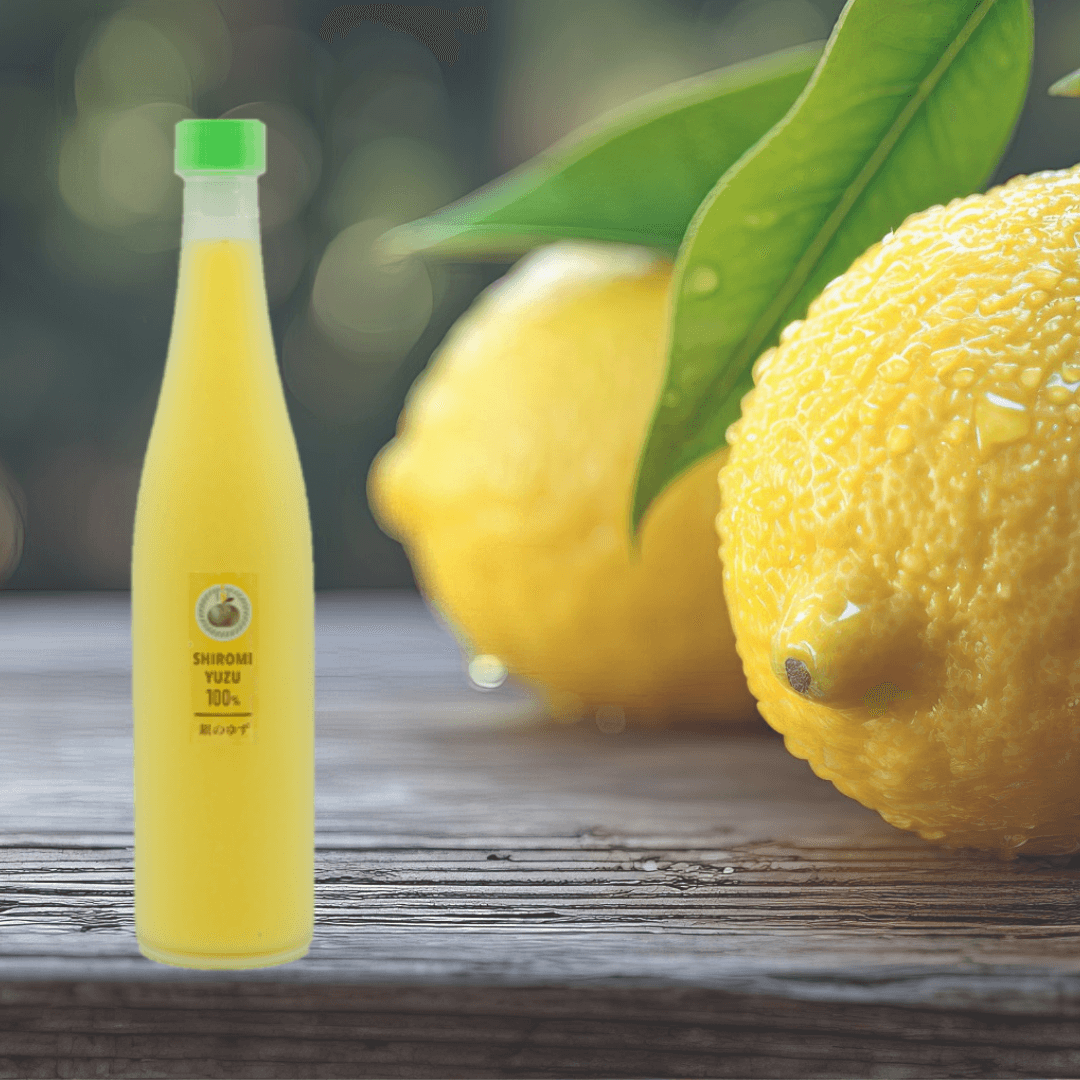 Shiromi Yuzusaft 500 ml Stillife