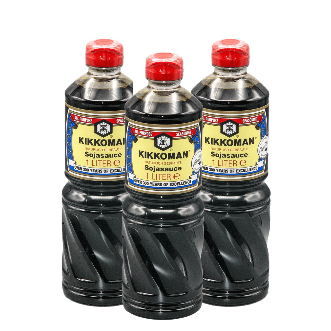 Kikkoman Sojasauce 1l 3er Pack