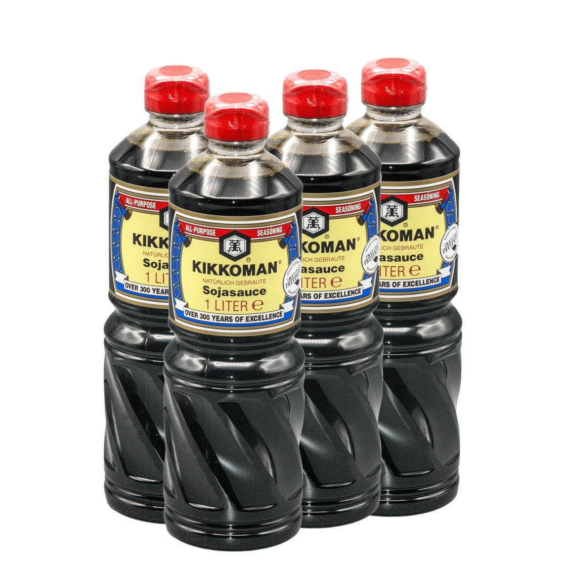 Kikkoman Sojasauce 1l 4er Pack