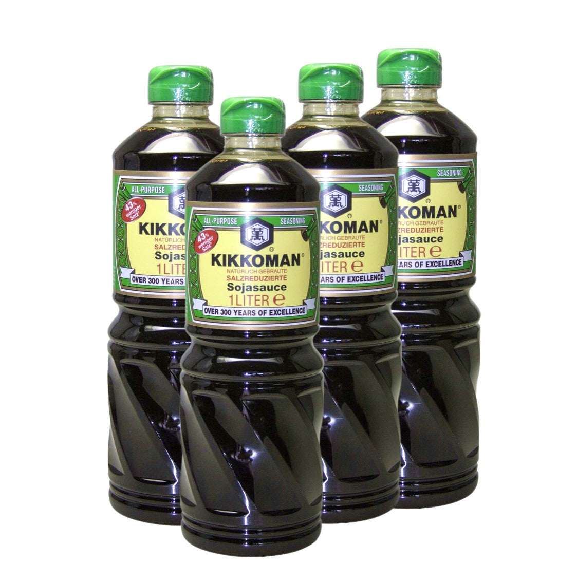 Kikkoman Sojasauce salzreduziert 4er Pack