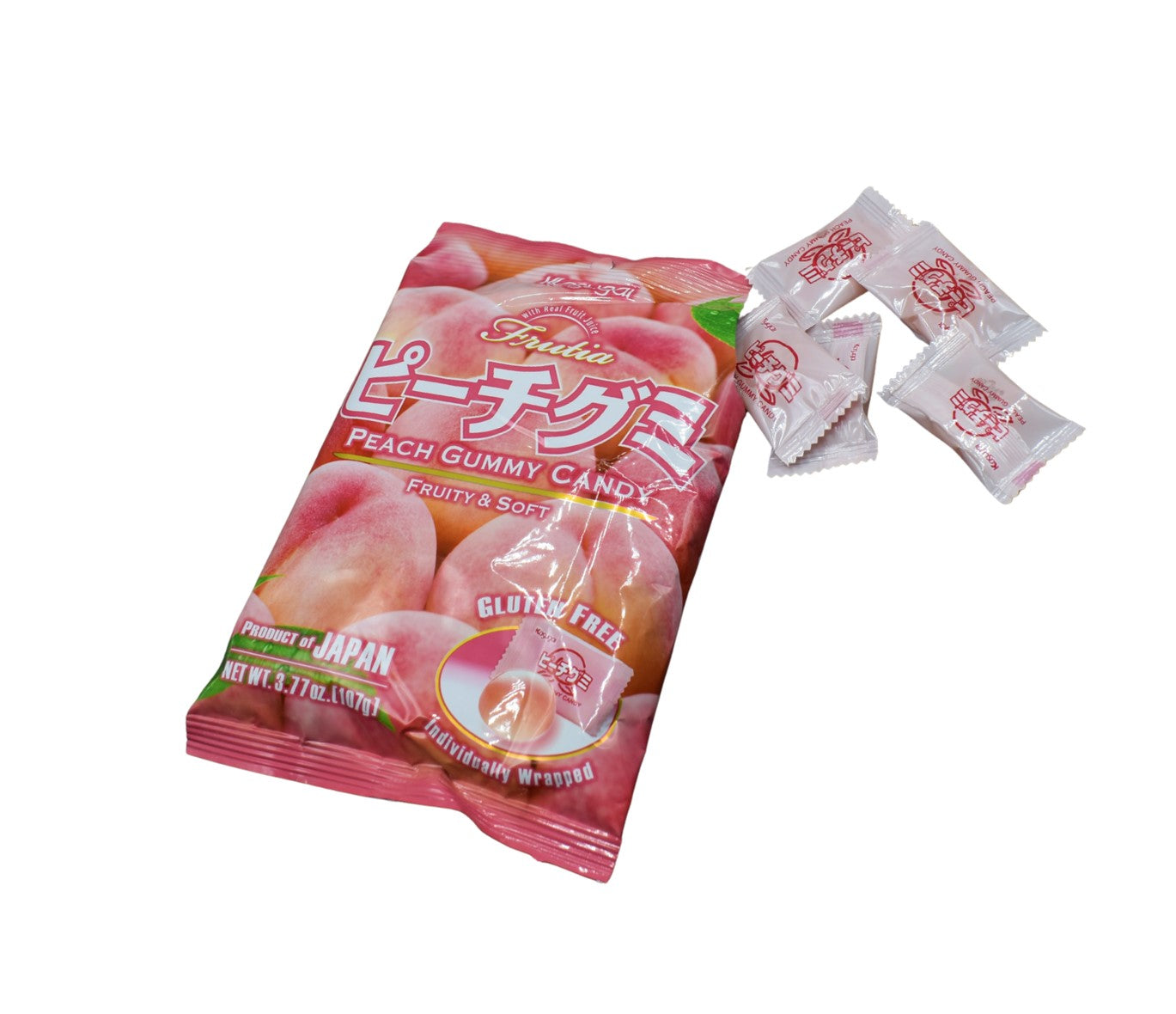 Pfirsich Fruchtgummi Pfirsich