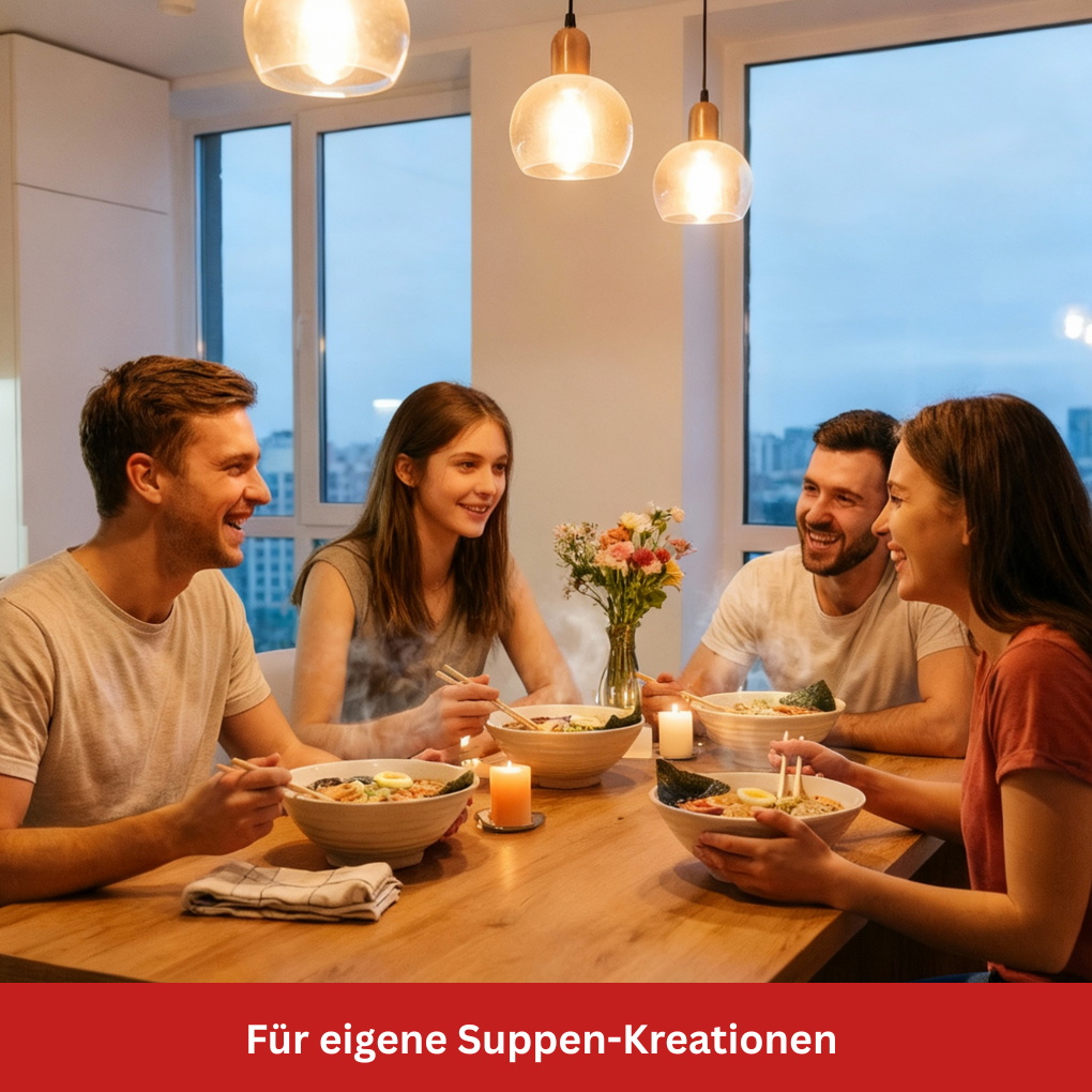 Suppenbasis für eigene Suppen Stillife