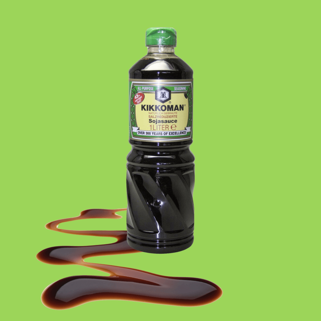 Kikkoman soy sauce reduced salt 975 ml