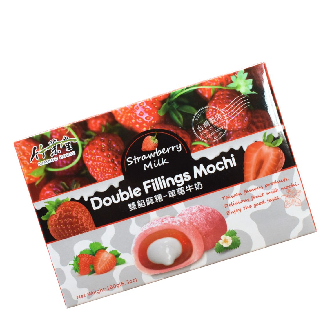 Mochis doppelt gefüllt Erdbeere Milch