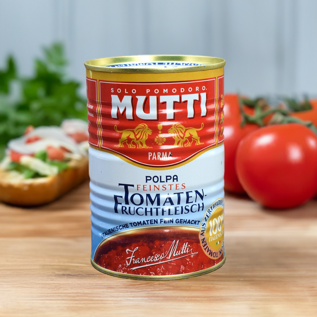 Mutti Tomatenfruchtfleisch Stillife