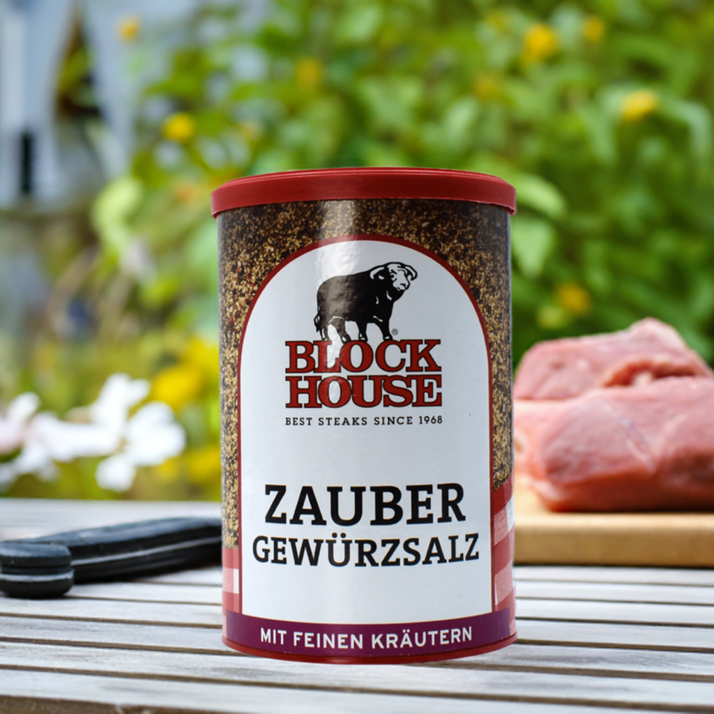 Block House Zauber Gewürzsalz Stillife
