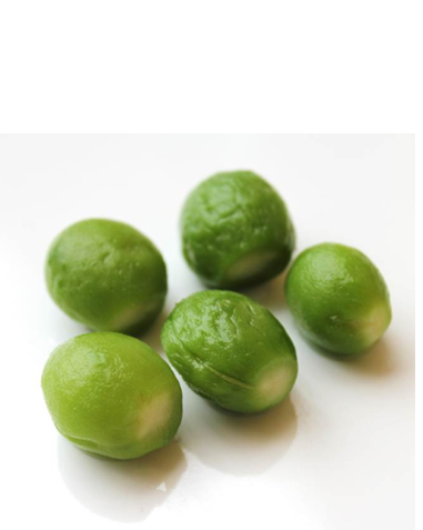 Grüne Mini Pfirsiche