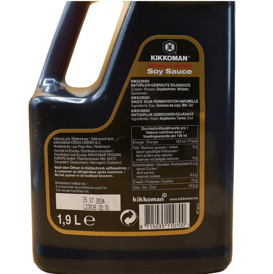 Kikkoman soy sauce 1 l