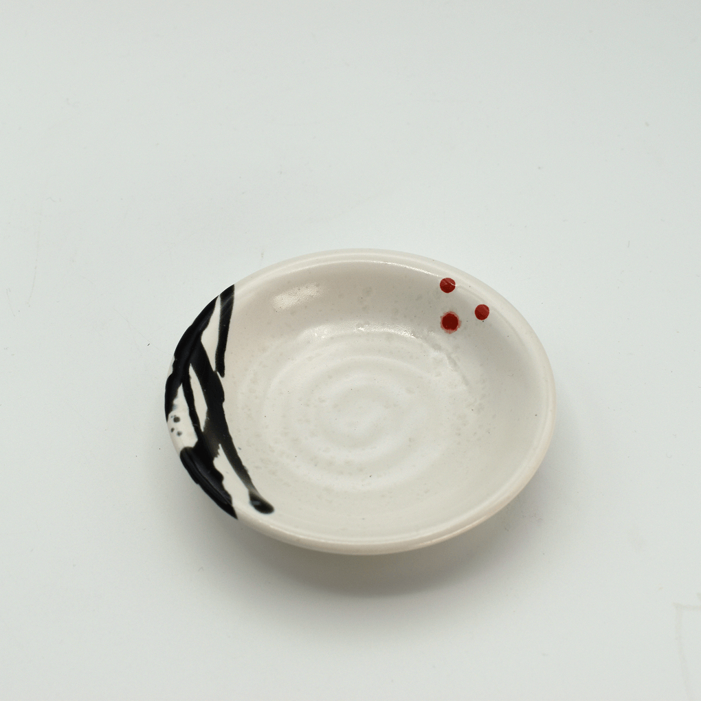 Japanisches Schälchen Tengu weiss